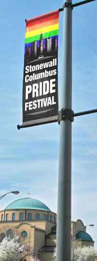 Pride Festival Street Banners